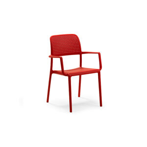 Bora stolička s podrúčkami Rosso