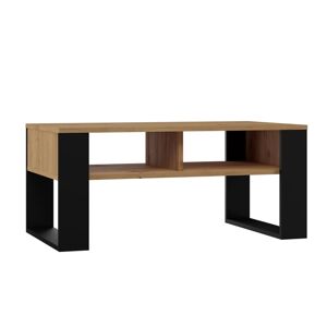 Konferenční stolek Lawa MODERN 2P dub artisan/černý