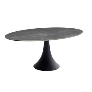 Grande jedálenský stôl čierny 180x120 cm