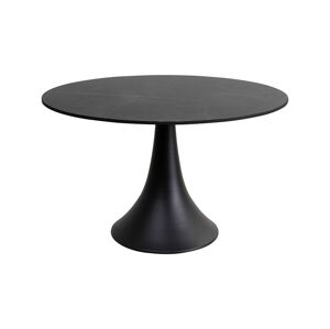 Grande jedálenský stôl čierny  Ø110 cm