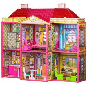 Domček pre bábiky Willa + nábytok