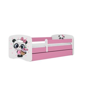 Dětská postel Babydreams panda růžová