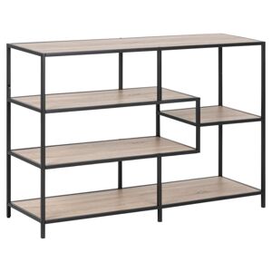 Regál Seaford 114x78 cm dub sonoma