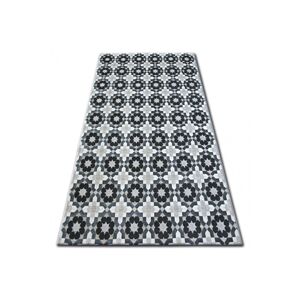 Kusový koberec LISBOA 27206/356 kvety - sivý