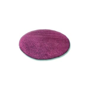 Guľatý koberec SHAGGY HIZA 5 cm fialový