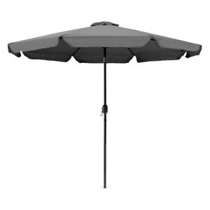 Záhradný slnečník Lavulo 300 cm sivý