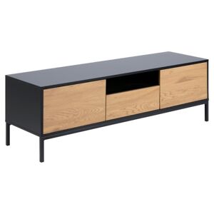 TV stolík Seaford hnedý/čierny
